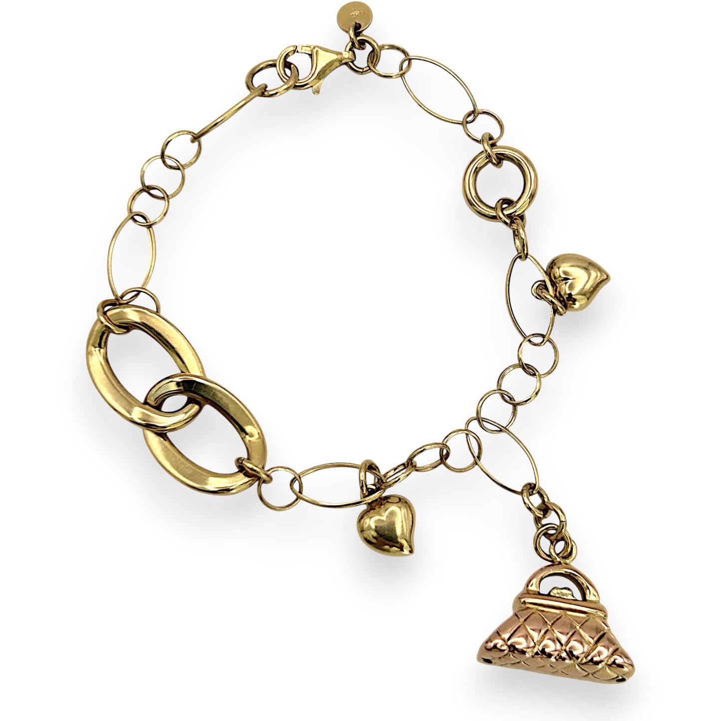 NZGD | 18ct Gold Signature Muse Charm Bracelet Valuation $7,450
