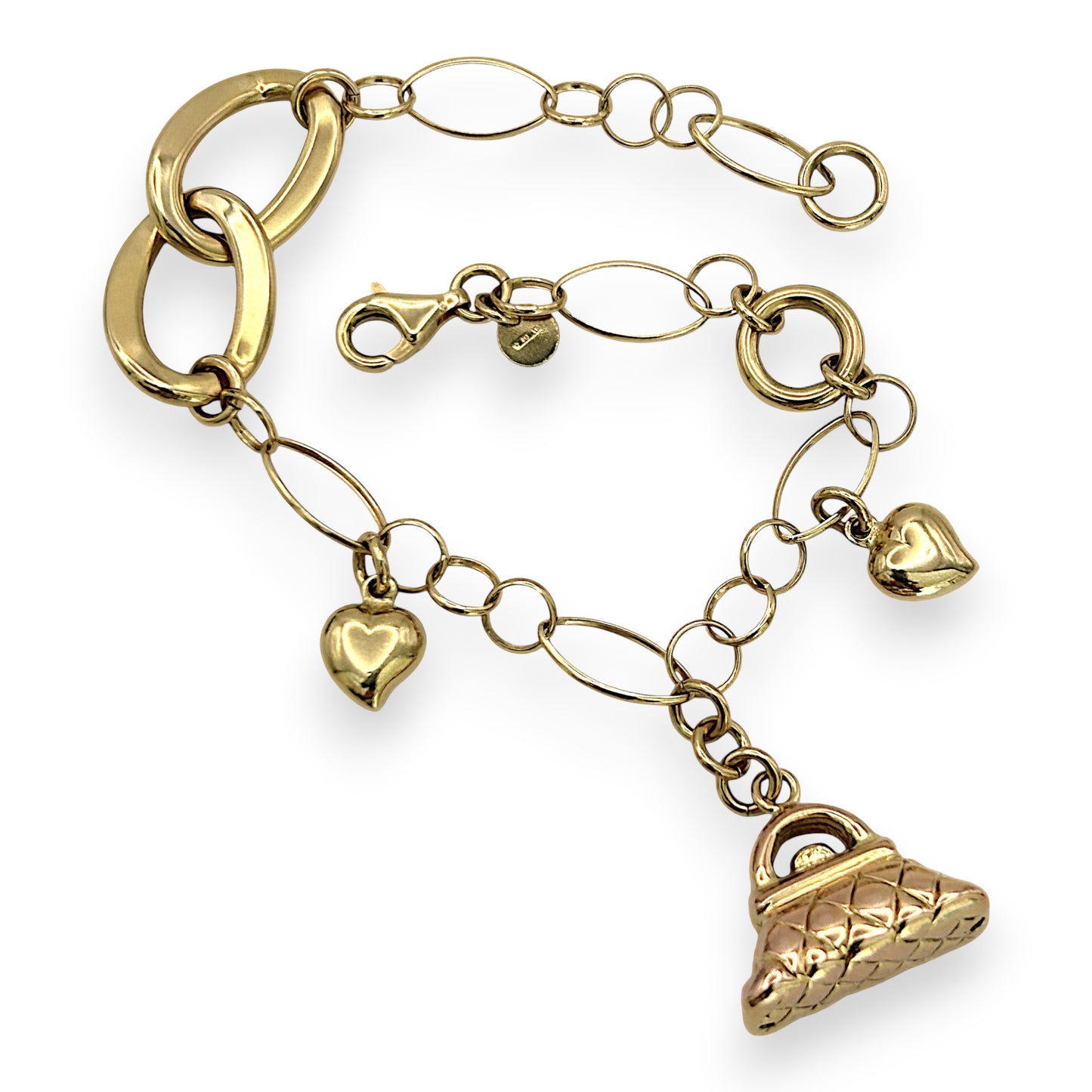 NZGD | 18ct Gold Signature Muse Charm Bracelet Valuation $7,450