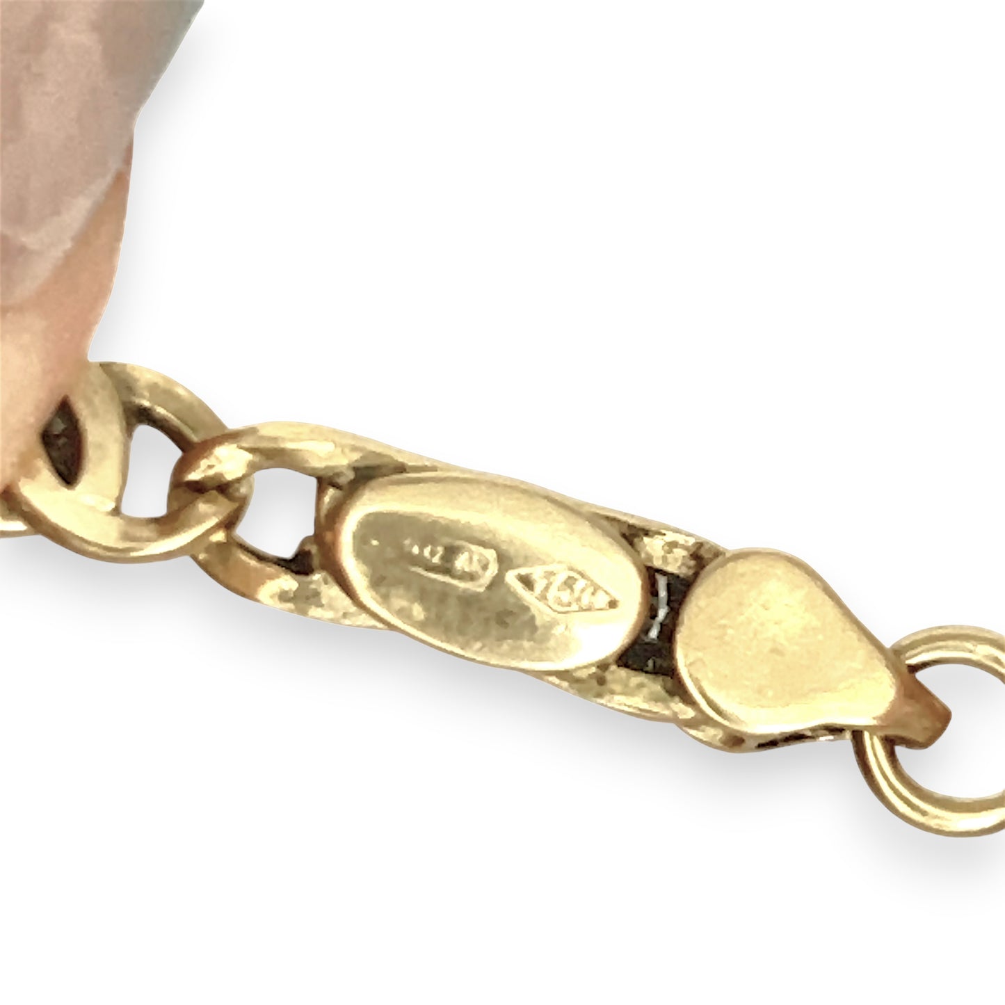 GOLD DEAL | 18kt Gold Aureon Art Link Bracelet 20.8cm
