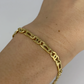 GOLD DEAL | 18kt Gold Aureon Art Link Bracelet 20.8cm