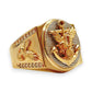 NZGD | 18ct Gold Anchor of Valor Signet Ring Size R