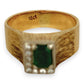 NZGD | 18ct Gold Vintage Verde Radiance Ring Valuation $4,900