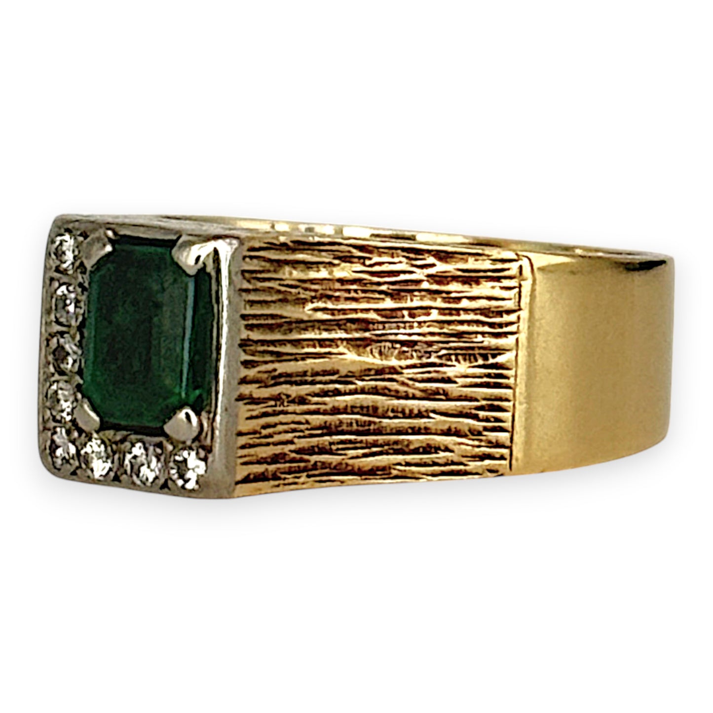 NZGD | 18ct Gold Vintage Verde Radiance Ring Valuation $4,900