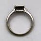 NZGD | 18ct Y/W Gold Radiant Square Diamond  Ring