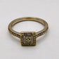 NZGD | 18ct Y/W Gold Radiant Square Diamond  Ring