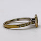 NZGD | 18ct Y/W Gold Radiant Square Diamond  Ring