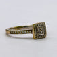 NZGD | 18ct Y/W Gold Radiant Square Diamond  Ring