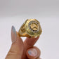 NZGD | 18ct Gold Mercedes Emblem Gold Ring Valuation $10,750