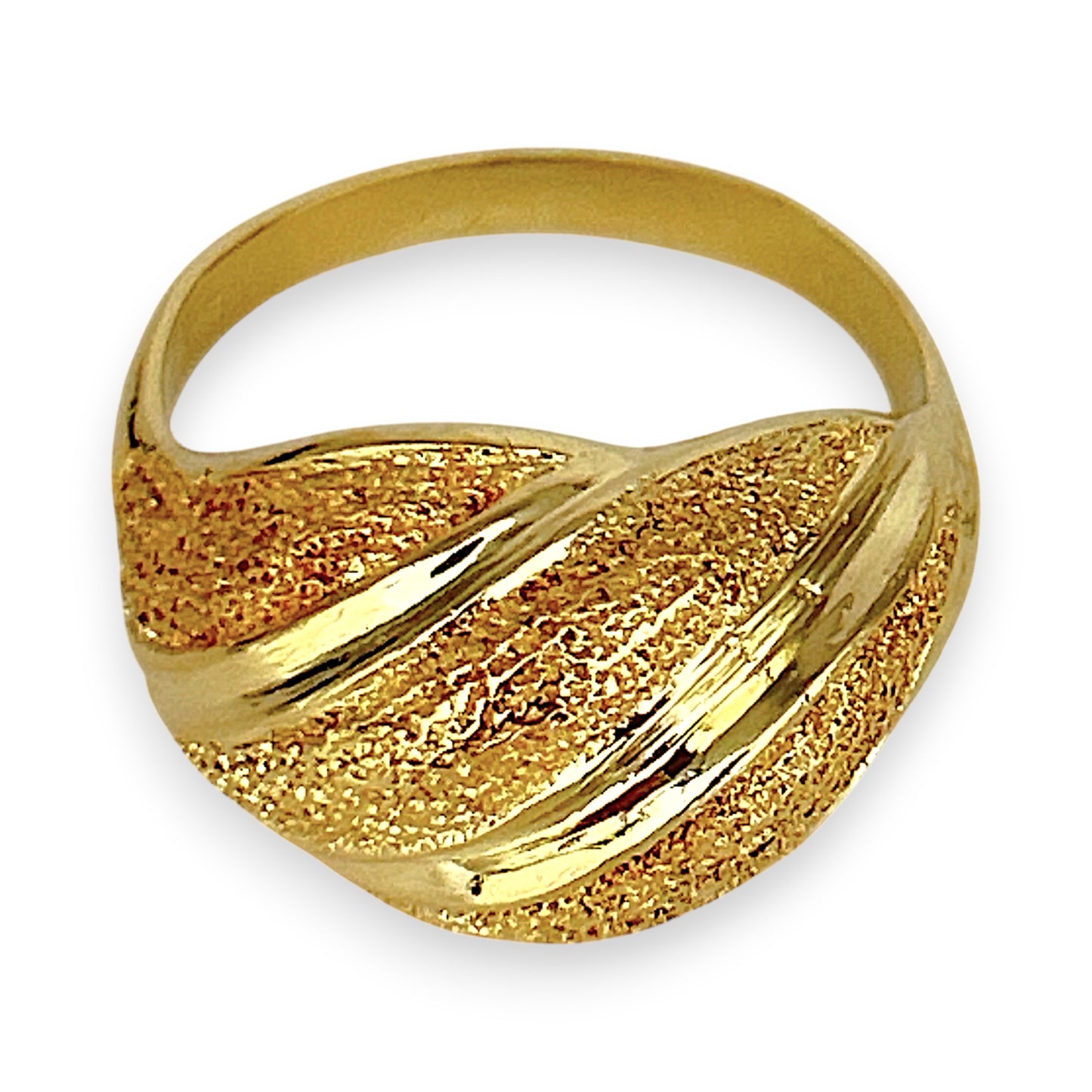 GOLD DEAL | 18kt Gold Gilded Wave Muse Ring
