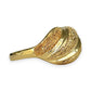 GOLD DEAL | 18kt Gold Gilded Wave Muse Ring