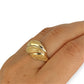 GOLD DEAL | 18kt Gold Gilded Wave Muse Ring