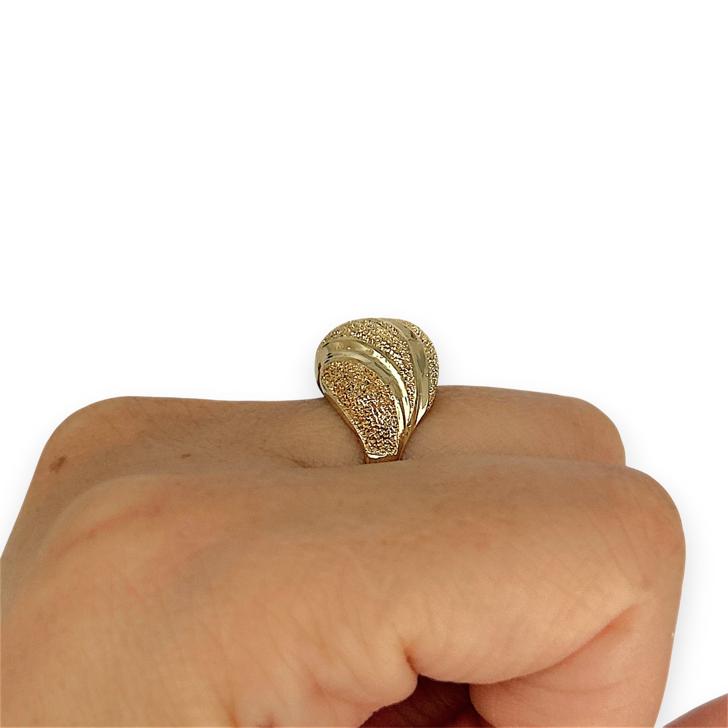 GOLD DEAL | 18kt Gold Gilded Wave Muse Ring