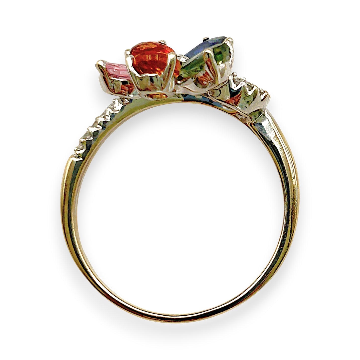 GOLD DEAL | 18kt Y/W Gold Eternal Petal Harmony Ring Valuation $5,135