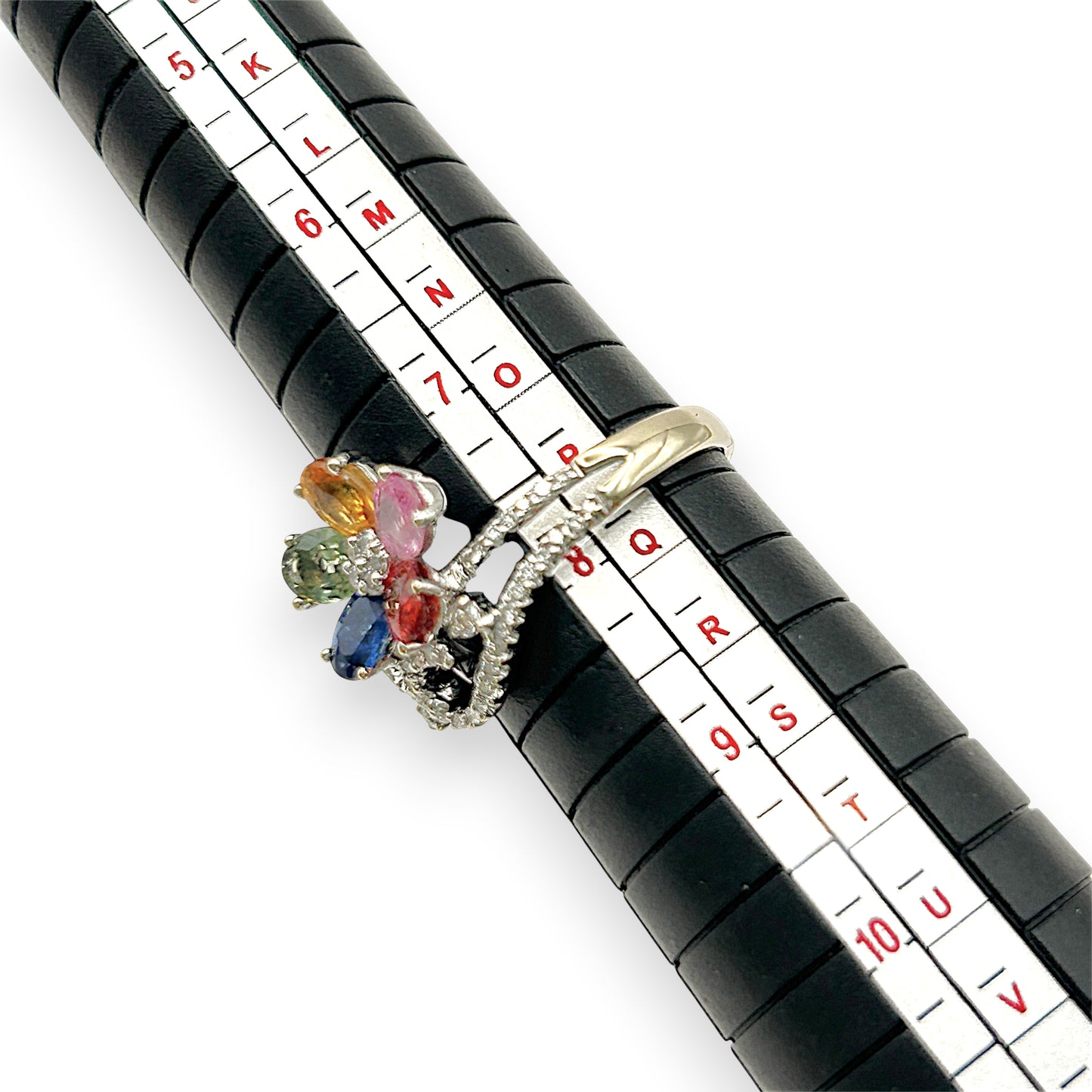 GOLD DEAL | 18kt Y/W Gold Eternal Petal Harmony Ring Valuation $5,135