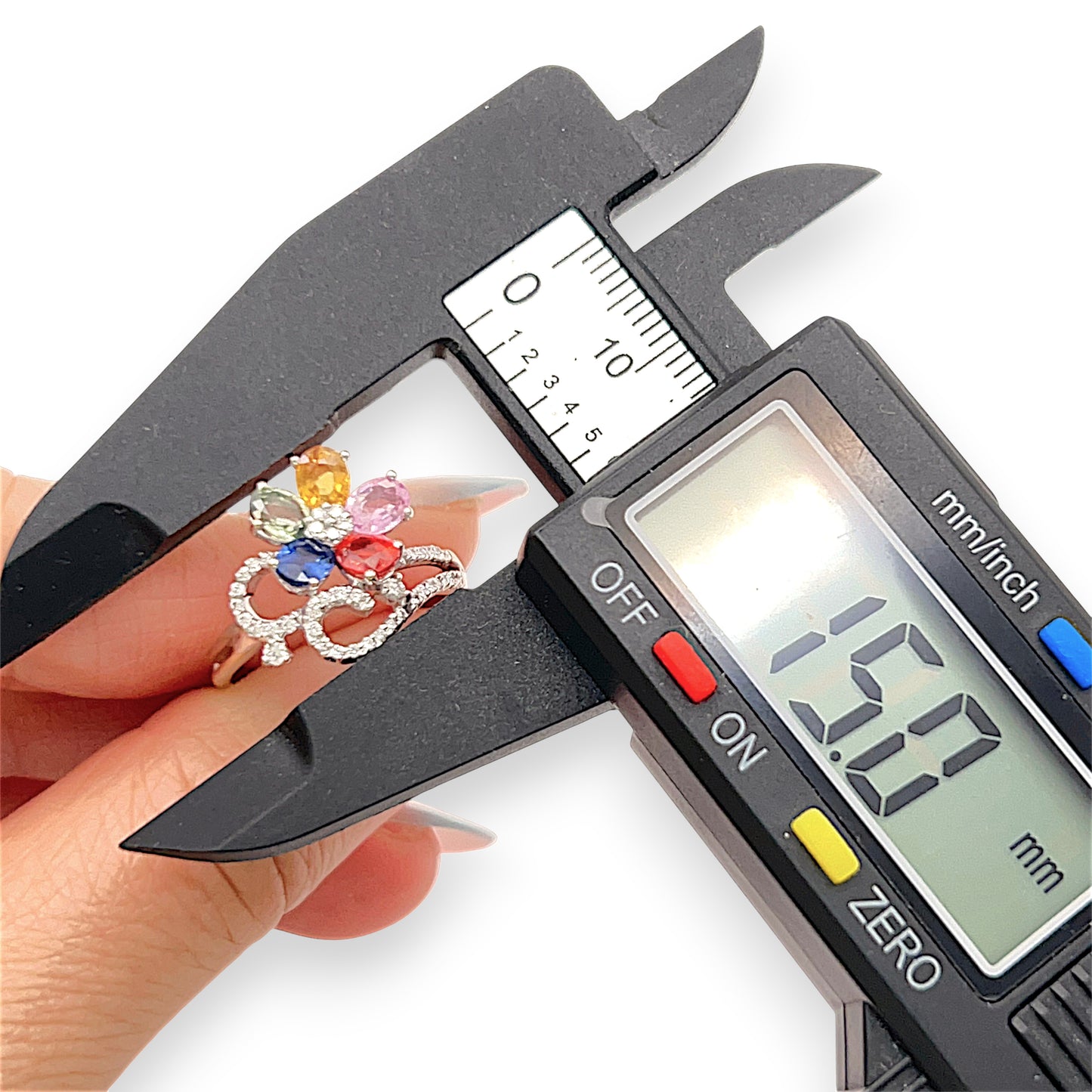 GOLD DEAL | 18kt Y/W Gold Eternal Petal Harmony Ring Valuation $5,135