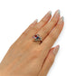 GOLD DEAL | 18kt Y/W Gold Eternal Petal Harmony Ring Valuation $5,135