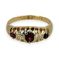NZGD | 18ct Gold Scarlet Glow Diamond Ring Size P 1/2