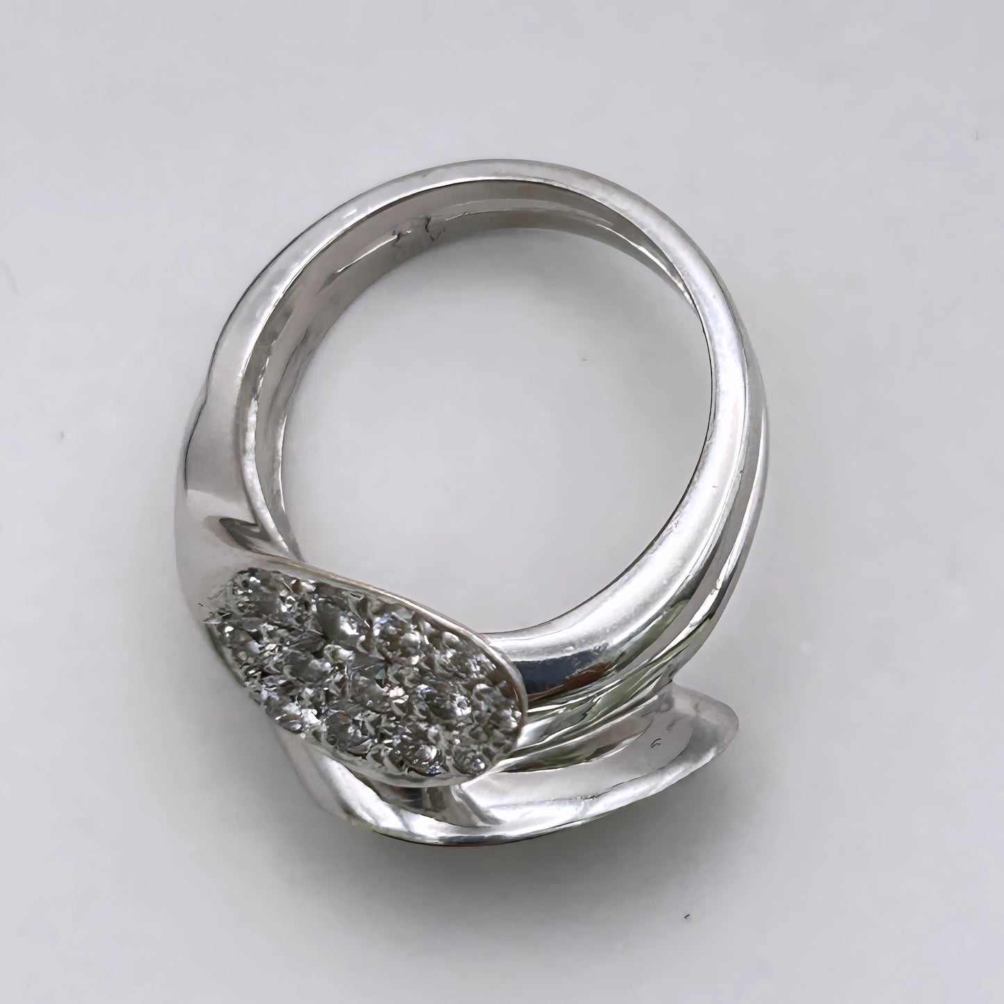 NZGD | 18ct White Gold Diamond Serenade Ring Valuation $11,500
