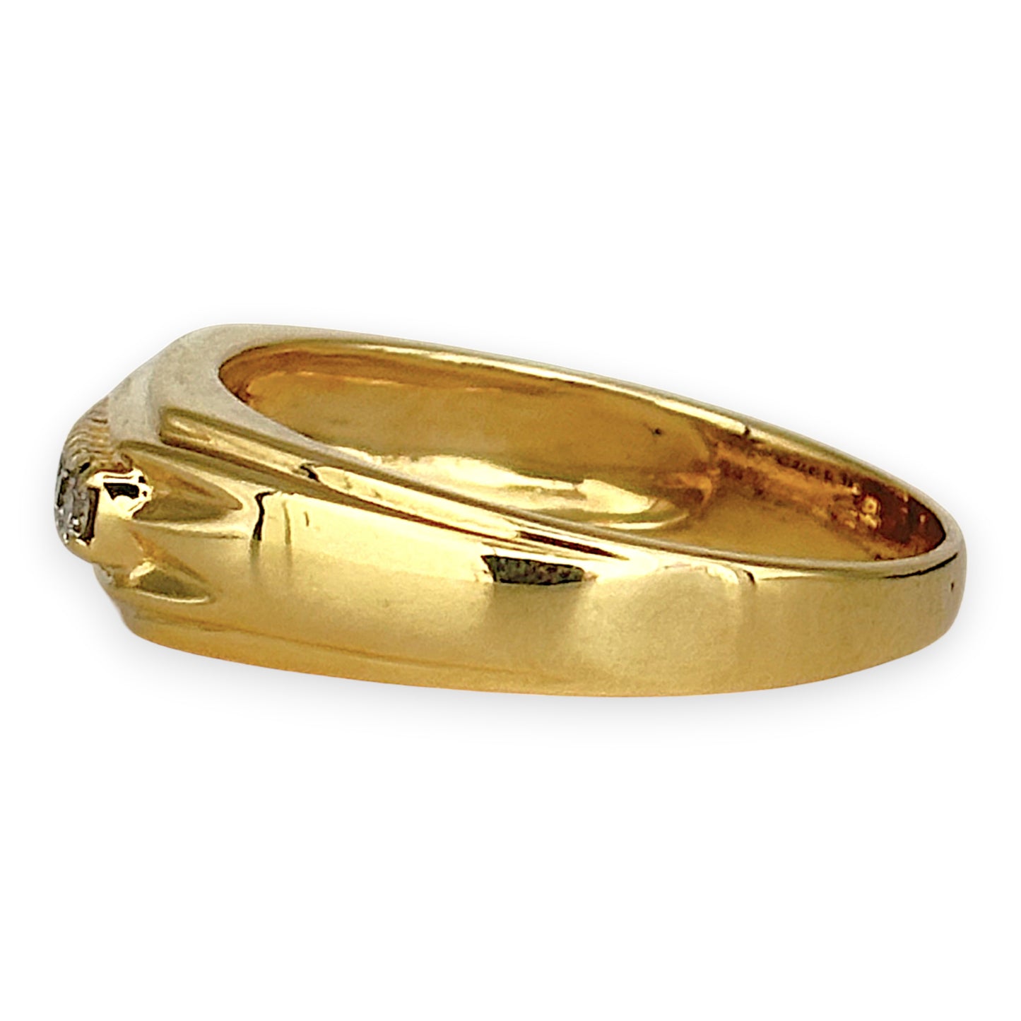NZGD | 18ct Gold Luxe Channel Royale Ring Valuation $5,250