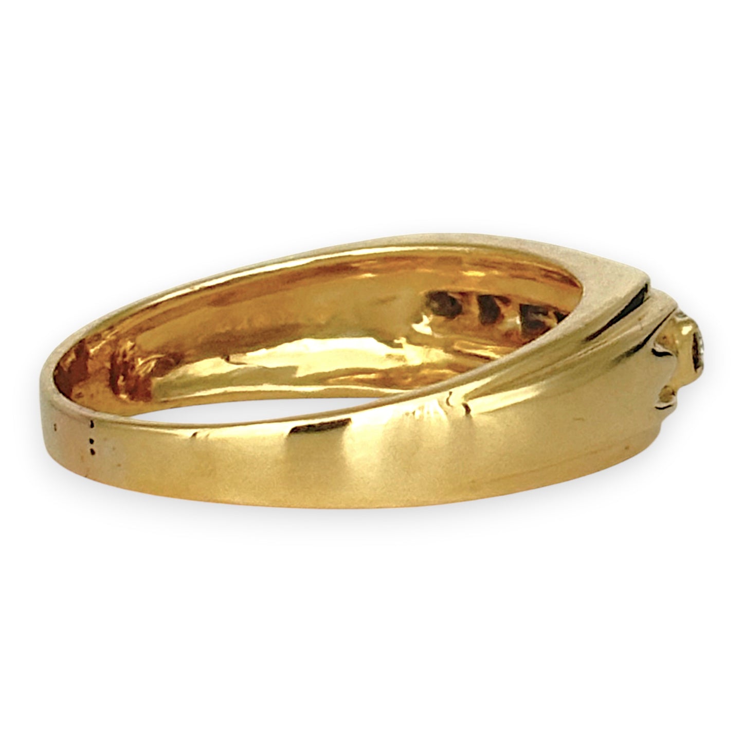 NZGD | 18ct Gold Luxe Channel Royale Ring Valuation $5,250