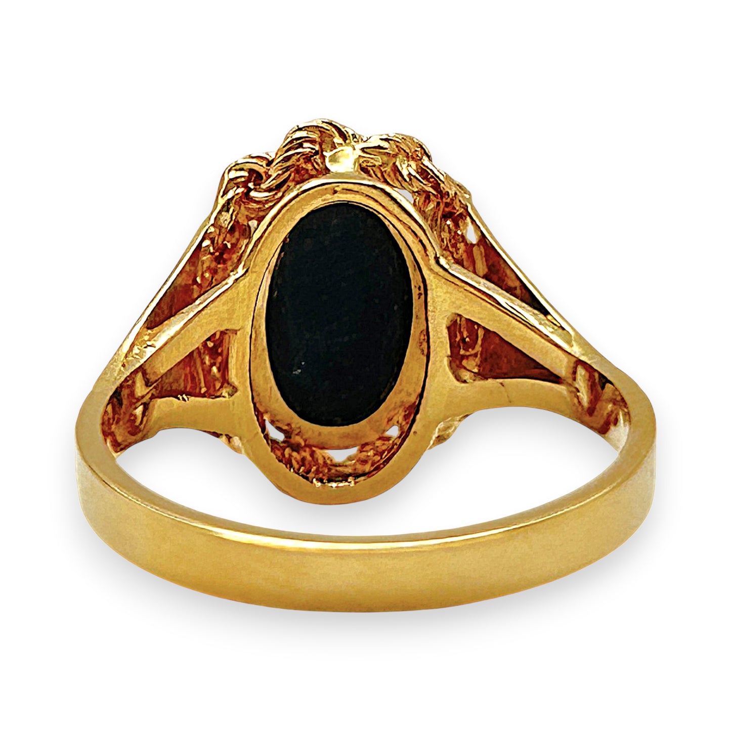 GOLD DEAL | 18kt Gold Vintage Ocean Dream Ring Valuation $4,635