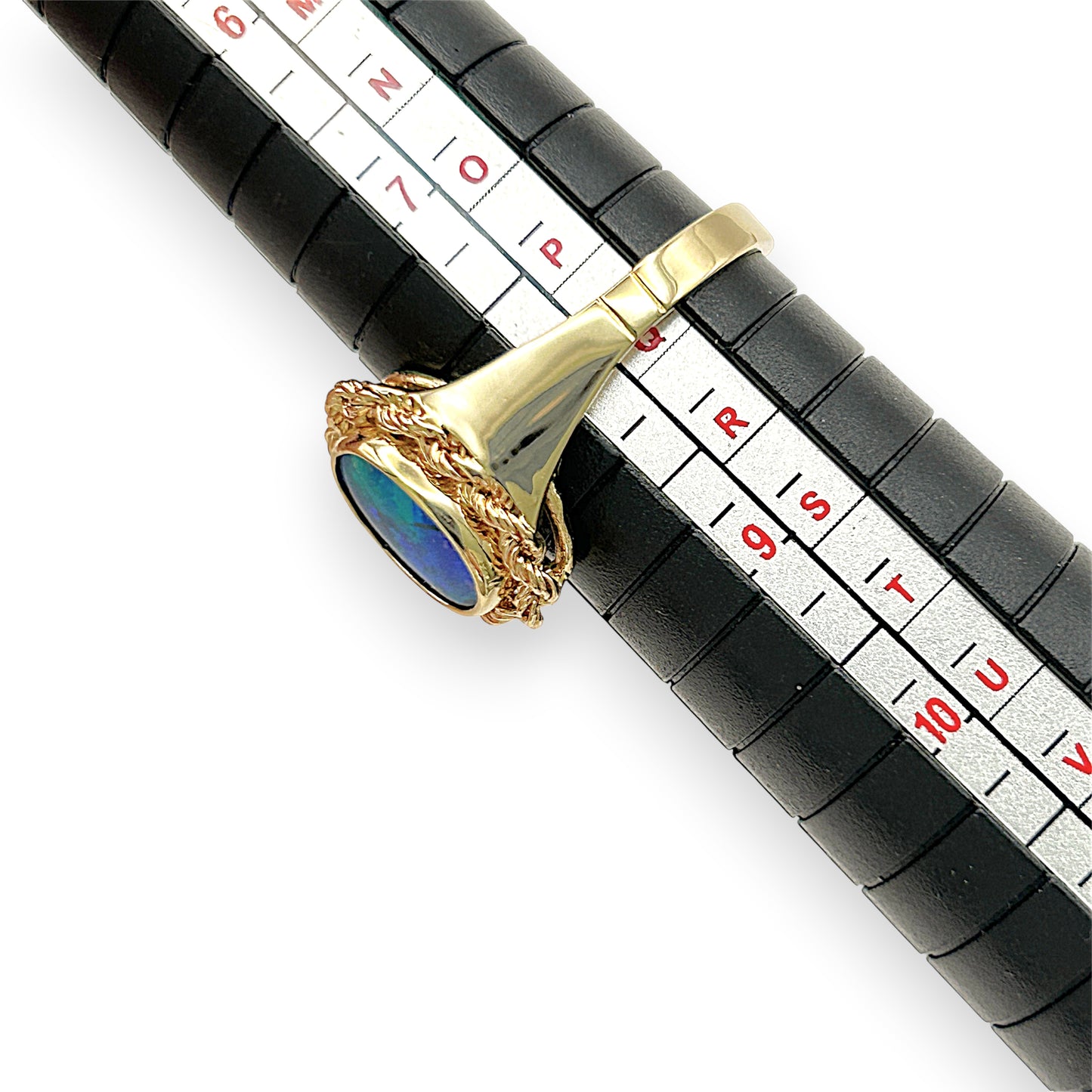 GOLD DEAL | 18kt Gold Vintage Ocean Dream Ring Valuation $4,635