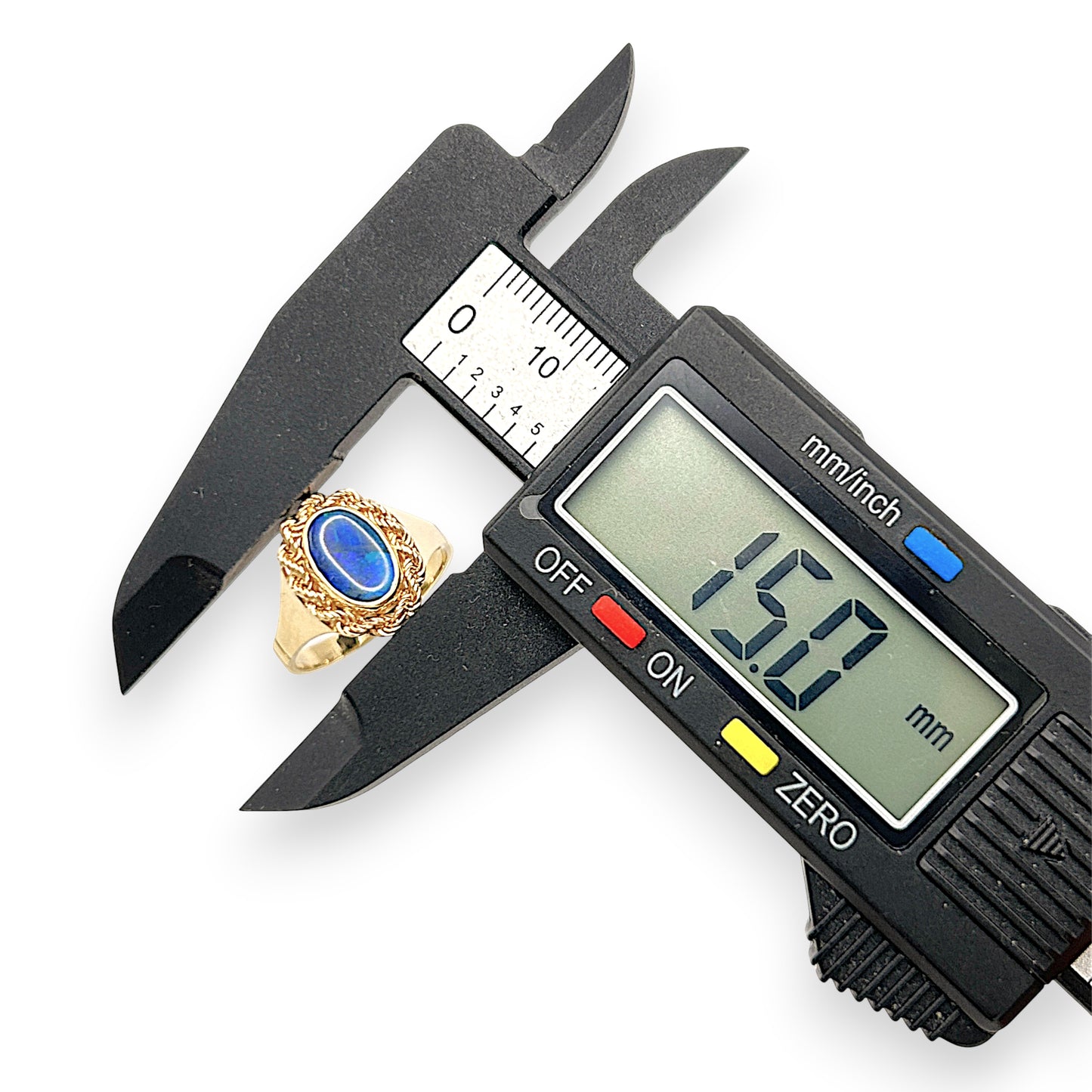 GOLD DEAL | 18kt Gold Vintage Ocean Dream Ring Valuation $4,635