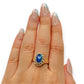 GOLD DEAL | 18kt Gold Vintage Ocean Dream Ring Valuation $4,635