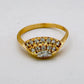 NZGD | 18ct Gold Radiant Marquise Cluster Ring Valuation $4,700