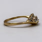 NZGD | 18ct Gold Radiant Marquise Cluster Ring Valuation $4,700