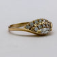 NZGD | 18ct Gold Radiant Marquise Cluster Ring Valuation $4,700
