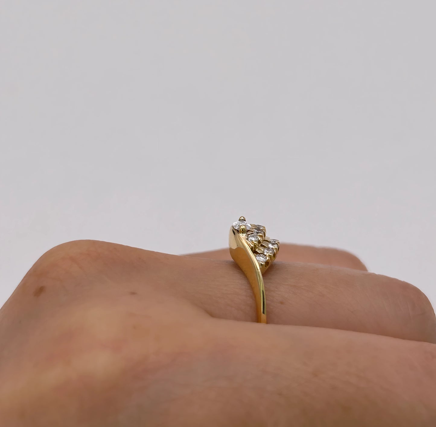NZGD | 18ct Gold Radiant Marquise Cluster Ring Valuation $4,700