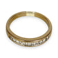 GOLD DEAL | 18kt Gold Minimalist Prism Row Ring with Diamonds