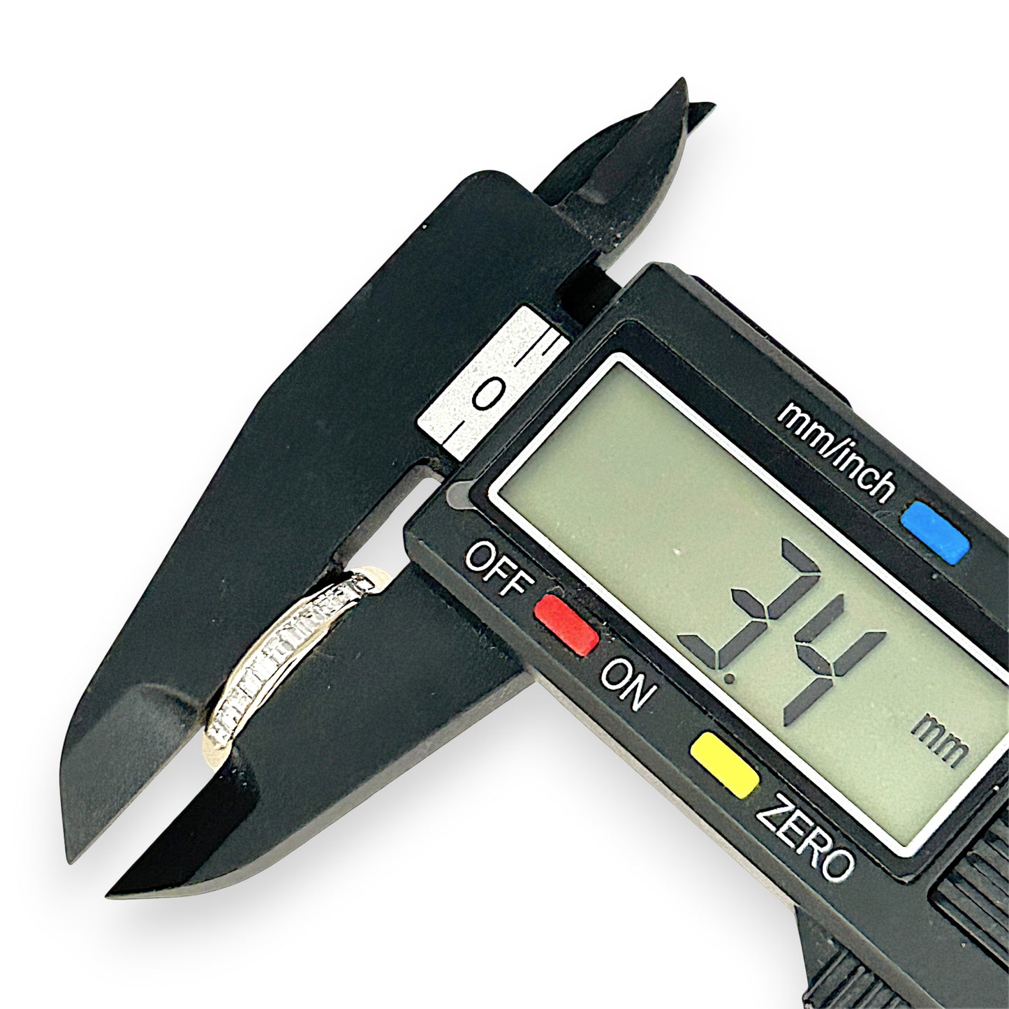 GOLD DEAL | 18kt Gold Minimalist Prism Row Ring with Diamonds