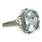 NZGD | 18ct White Gold Aqua d’Étoile Ring Valuation $5,100