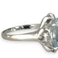 NZGD | 18ct White Gold Aqua d’Étoile Ring Valuation $5,100