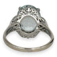 NZGD | 18ct White Gold Aqua d’Étoile Ring Valuation $5,100