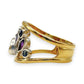 GOLD DEAL | 18kt Y/W Gold Majestic Radiance Ring Valuation $9,250