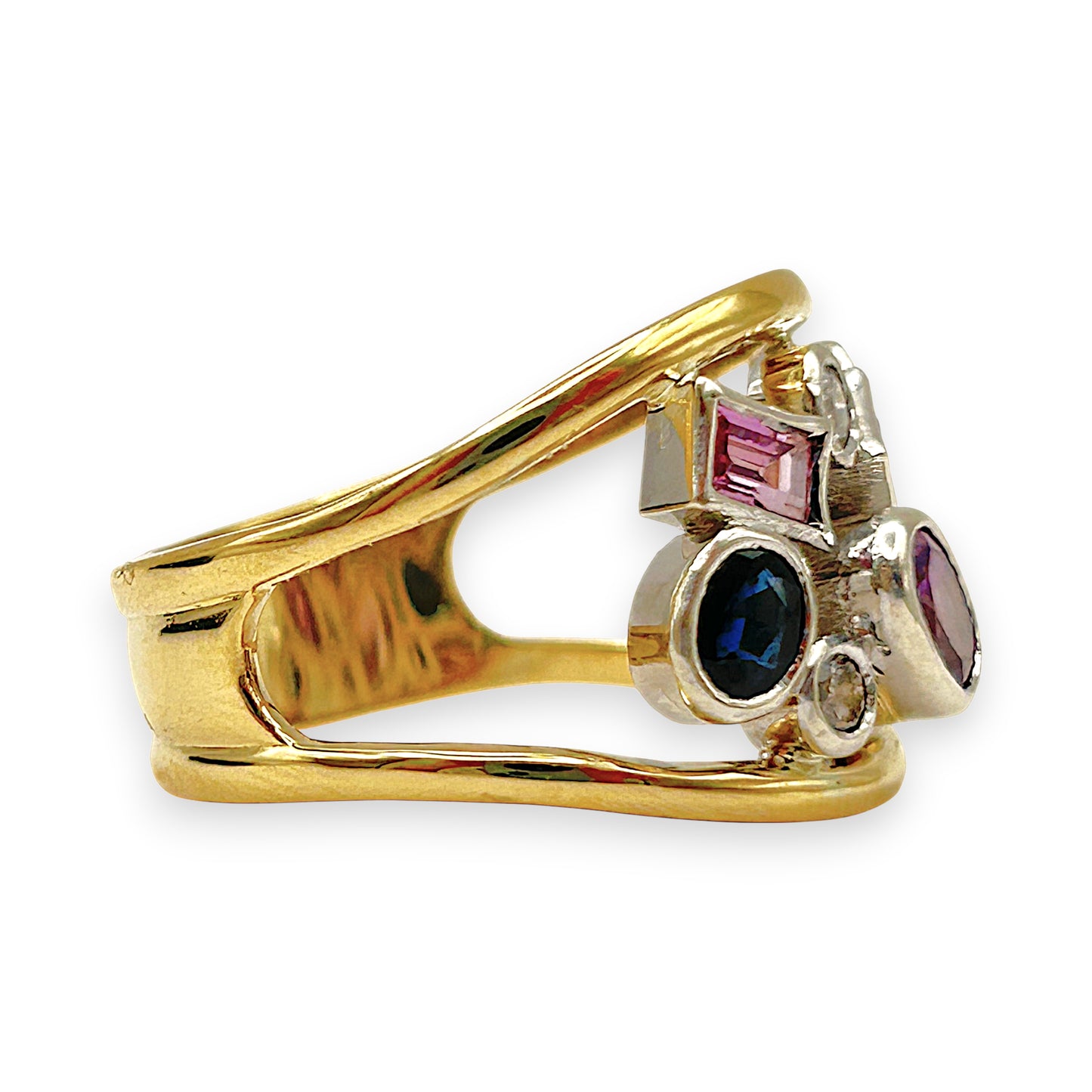 GOLD DEAL | 18kt Y/W Gold Majestic Radiance Ring Valuation $9,250