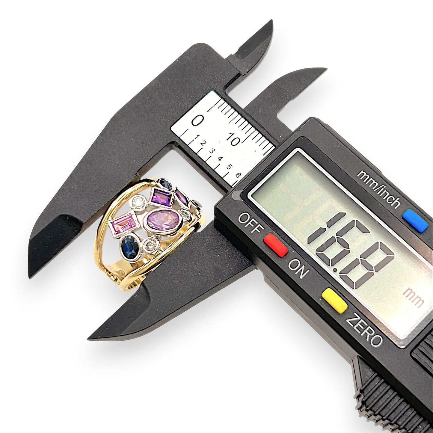 GOLD DEAL | 18kt Y/W Gold Majestic Radiance Ring Valuation $9,250