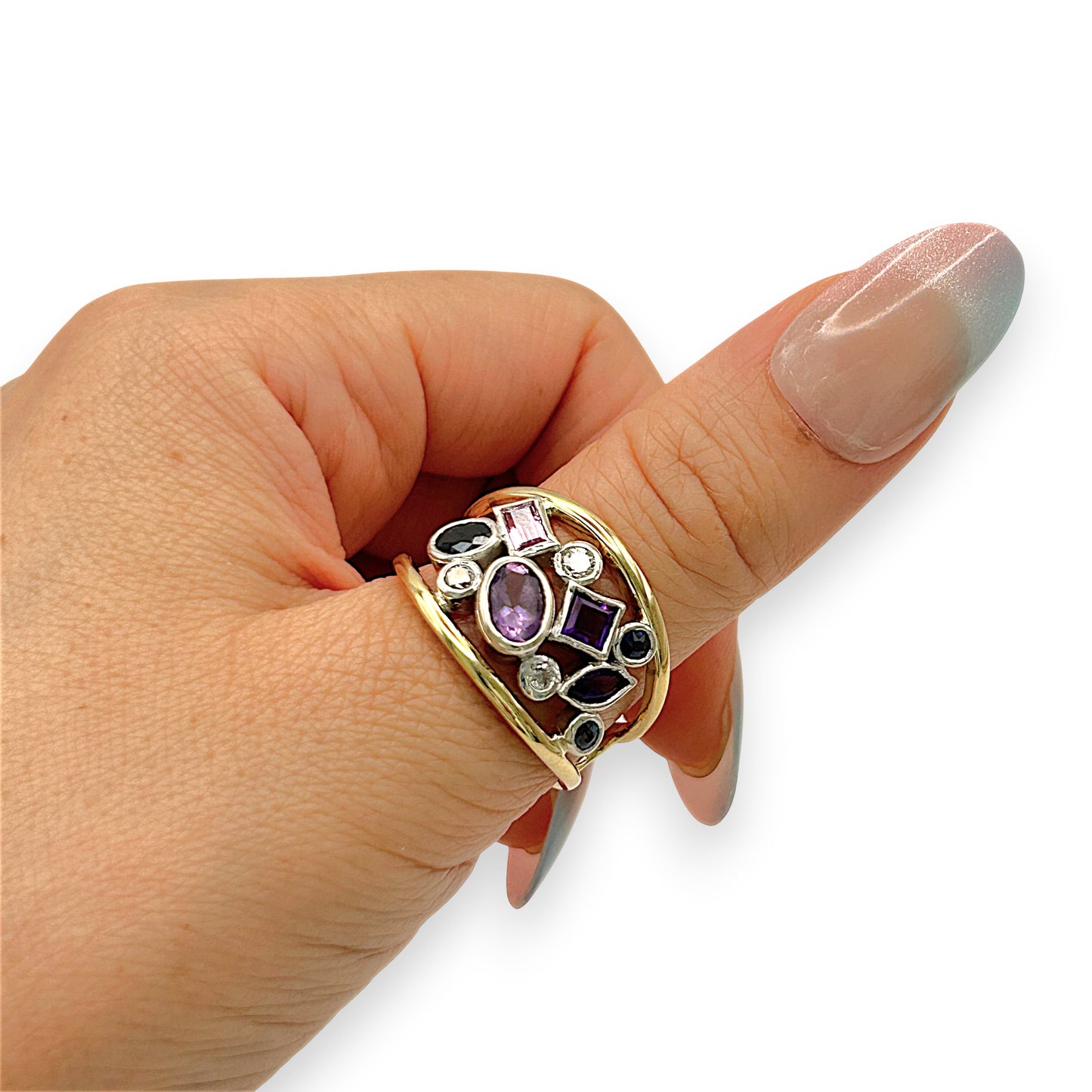 GOLD DEAL | 18kt Y/W Gold Majestic Radiance Ring Valuation $9,250