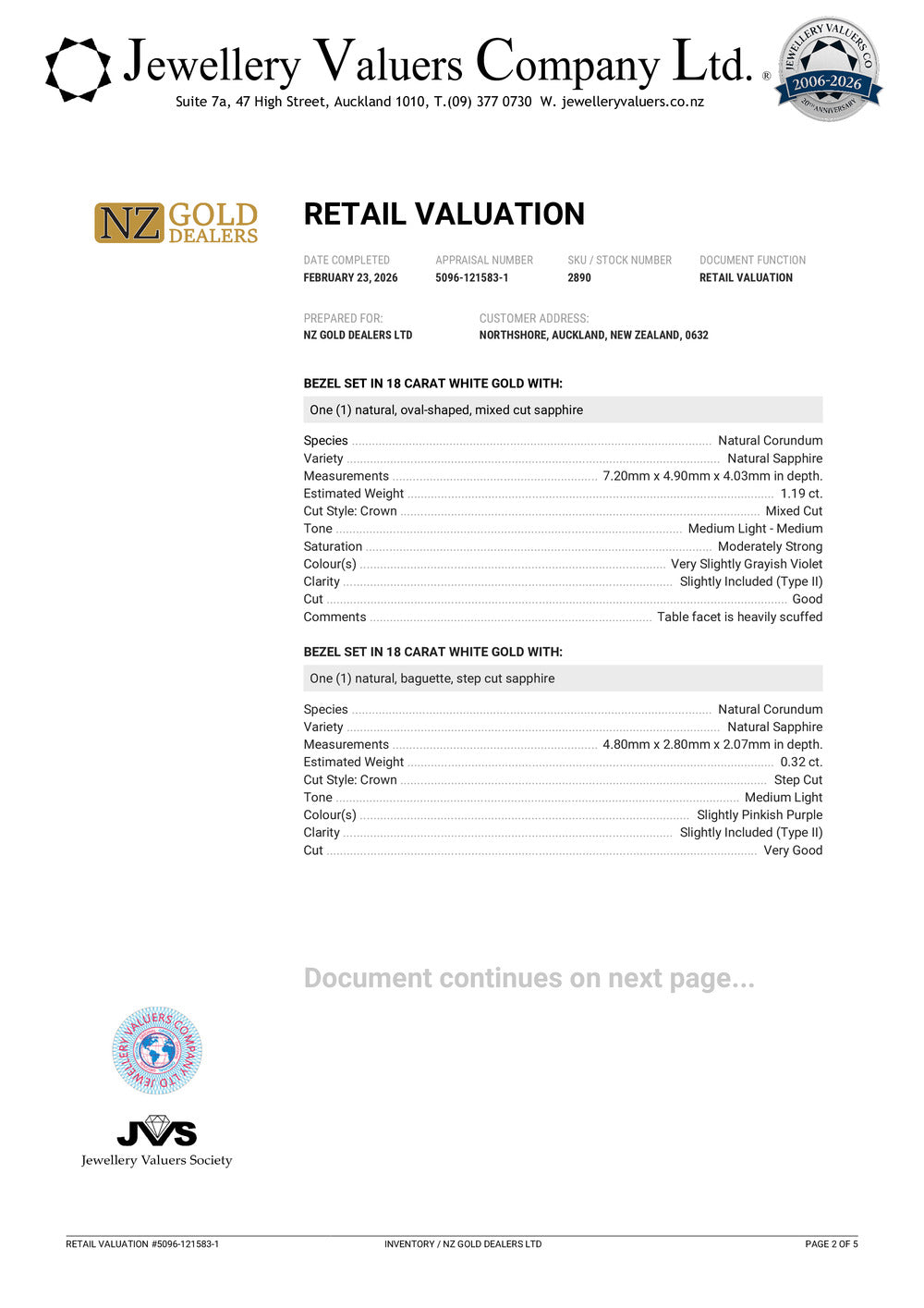 GOLD DEAL | 18kt Y/W Gold Majestic Radiance Ring Valuation $9,250