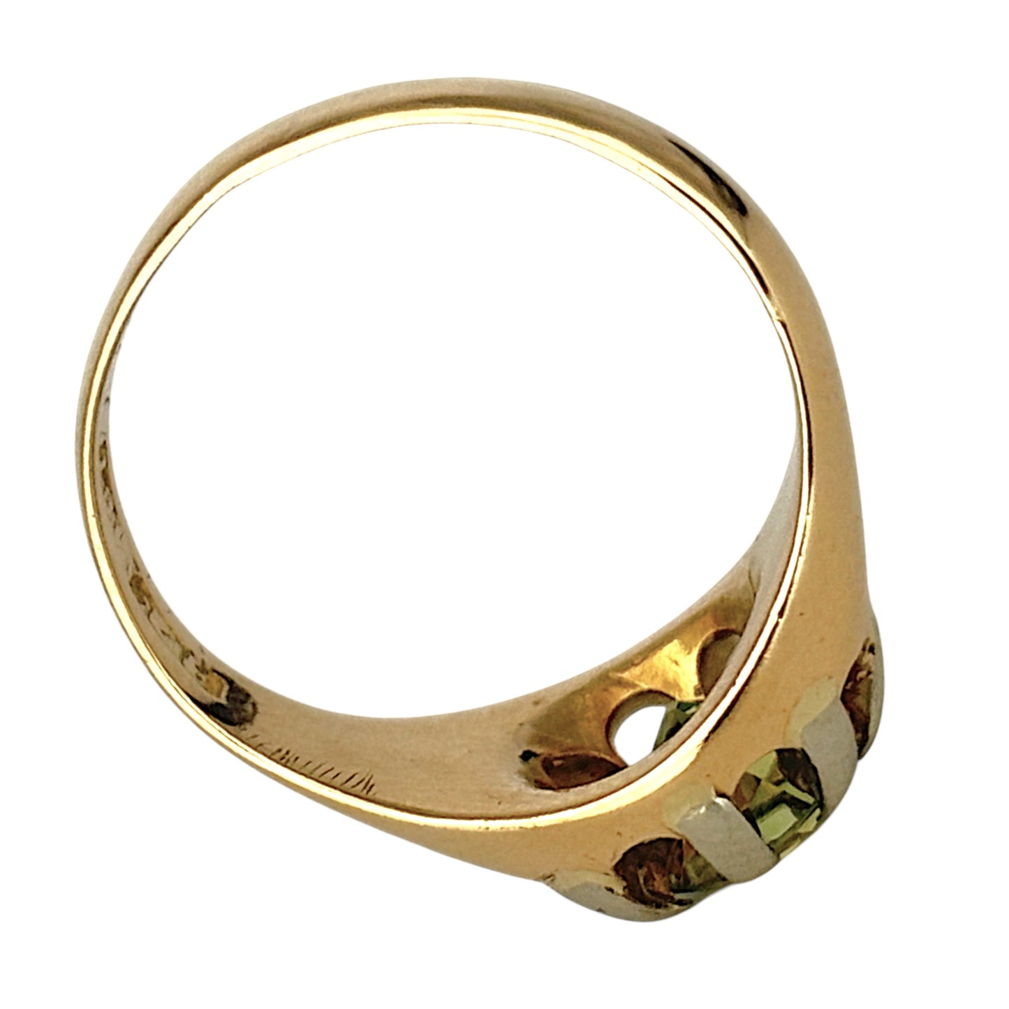 NZGD | 18ct Gold Heritage Parti Sapphire Ring Valuation $9,250