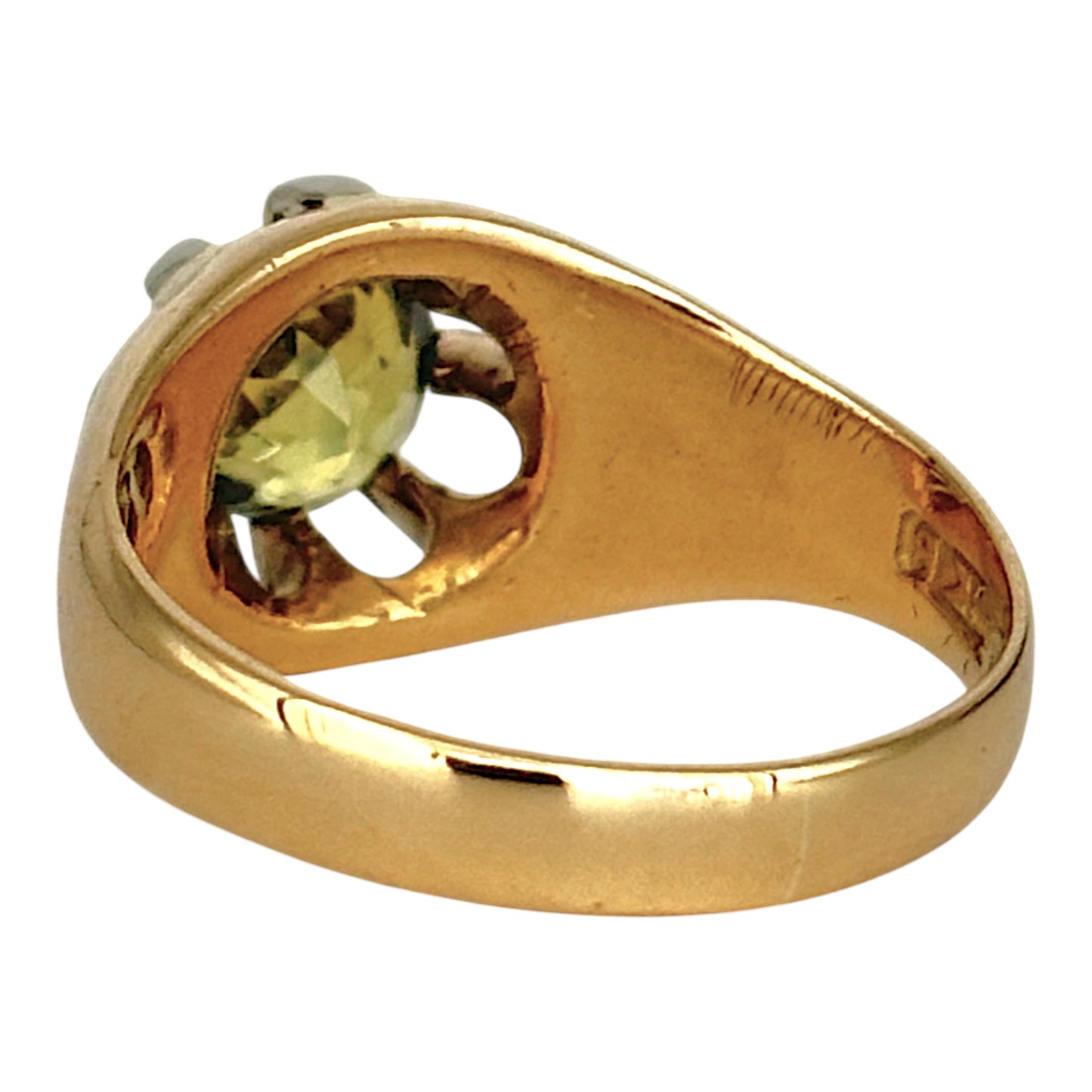 NZGD | 18ct Gold Heritage Parti Sapphire Ring Valuation $9,250