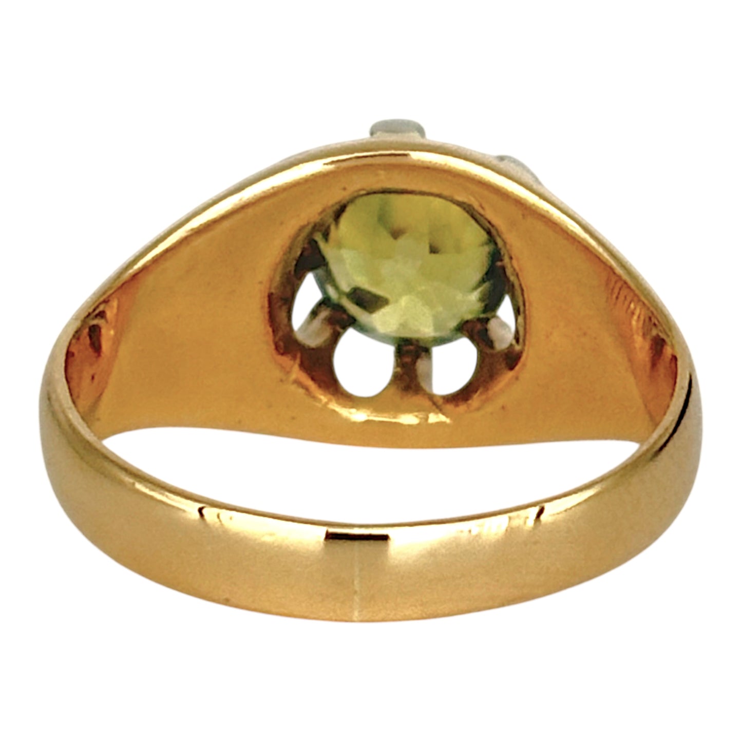 NZGD | 18ct Gold Heritage Parti Sapphire Ring Valuation $9,250