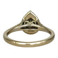 NZGD | 10ct W.Gold Micheal Hill Teardrop Brilliance Ring Valuation $3,000