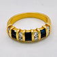 NZGD | 18ct Gold Golden Symphony Sapphire Ring Valuation $5,100