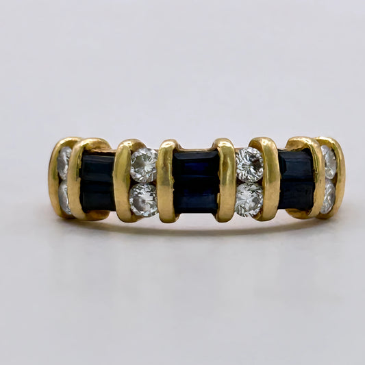 NZGD | 18ct Gold Golden Symphony Sapphire Ring Valuation $5,100