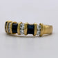 NZGD | 18ct Gold Golden Symphony Sapphire Ring Valuation $5,100