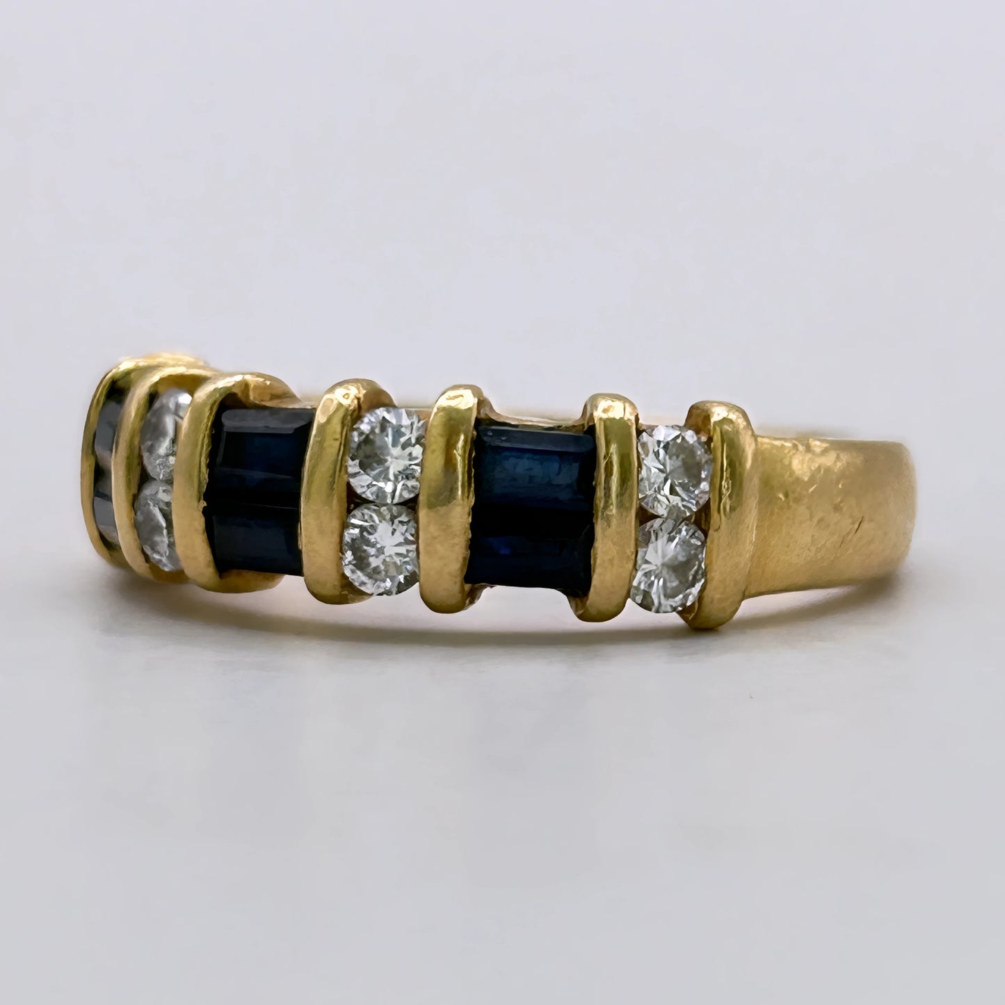 NZGD | 18ct Gold Golden Symphony Sapphire Ring Valuation $5,100